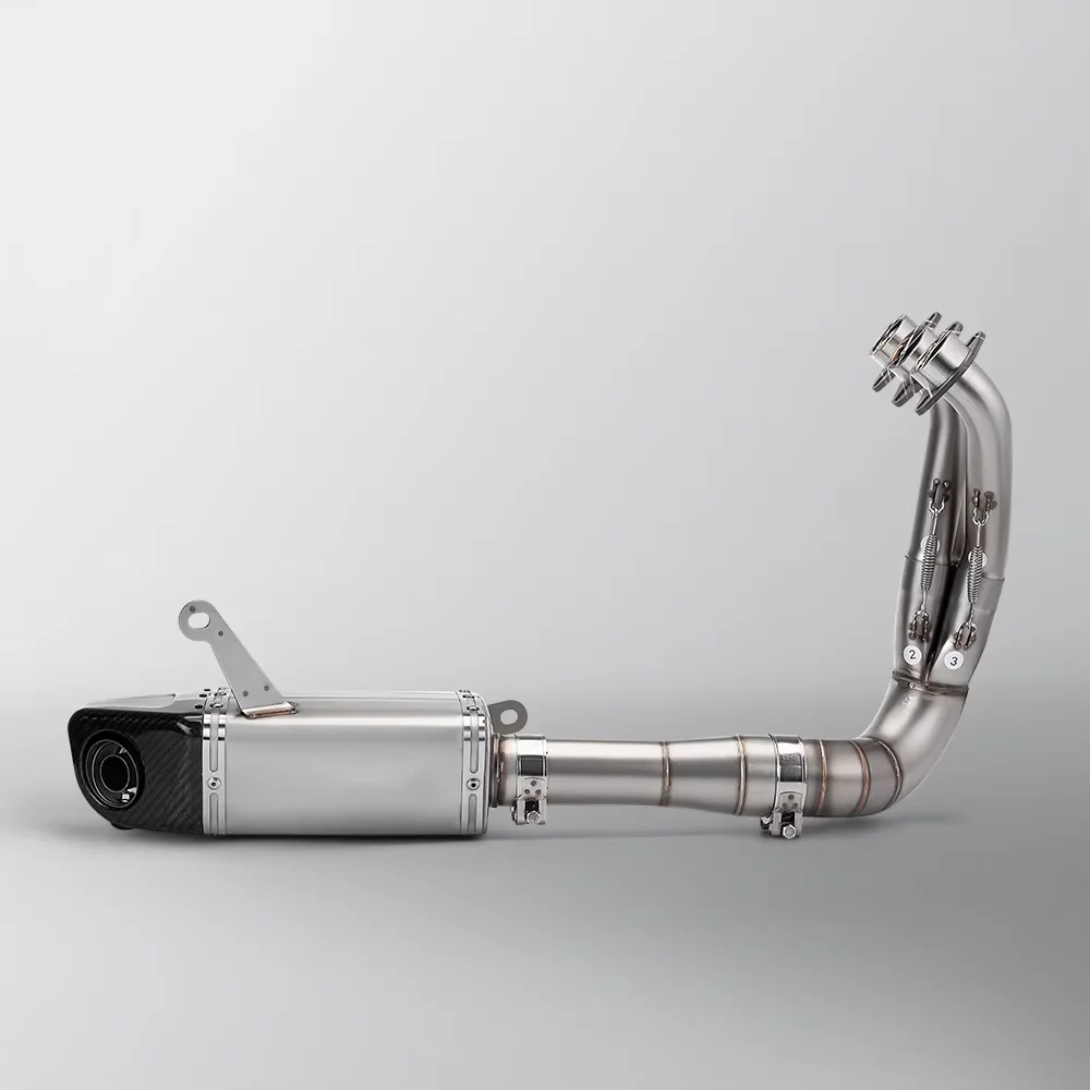 Motorcycle Exhaust Full System Header pipe for Yamaha MT09 V3 FZ09 Tracer 9 GT XSR900 2021 2022 2023 Motobike Escape Muffler Kit