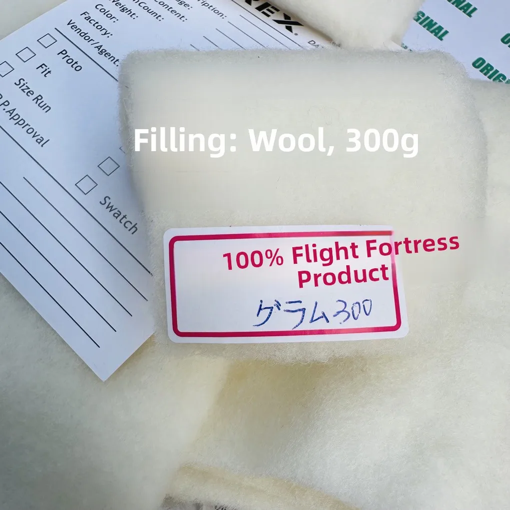 

Loose Fit Double Faced Wear MA Flight Jaet Pure Color Patchwork 300g Filling Cotton Workwear ort Sle Youth Trend