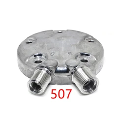 Free shipping,5H14 compressor cylinder / Automobile air conditioning compressor cylinder rear cover,The compressor cylinder seal