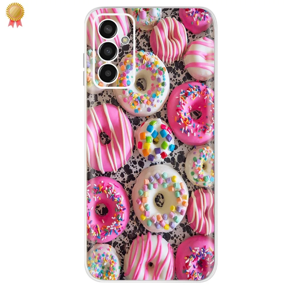 For Samsung Galaxy F M 13 F13 M13 4G Case Cover Luxury Women Silicone For Samsung F13 M13 F 13 M 13 Case Cute Phone Back Cover