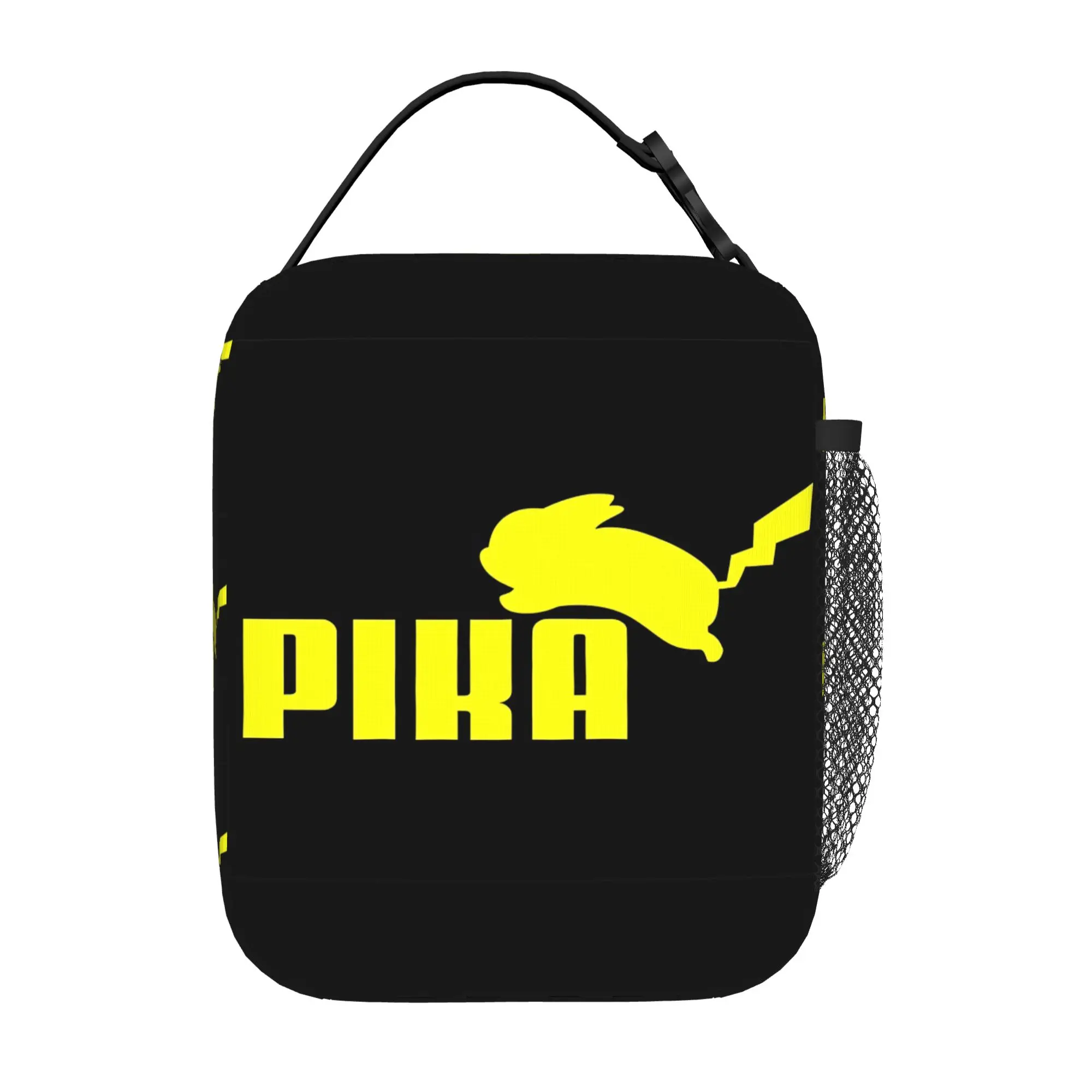 Pokemon Insulated Lunch Bag Insulation Bento Pack Rice Bag Pikachu bolsa Student Bento Lunch Handbag Insulation