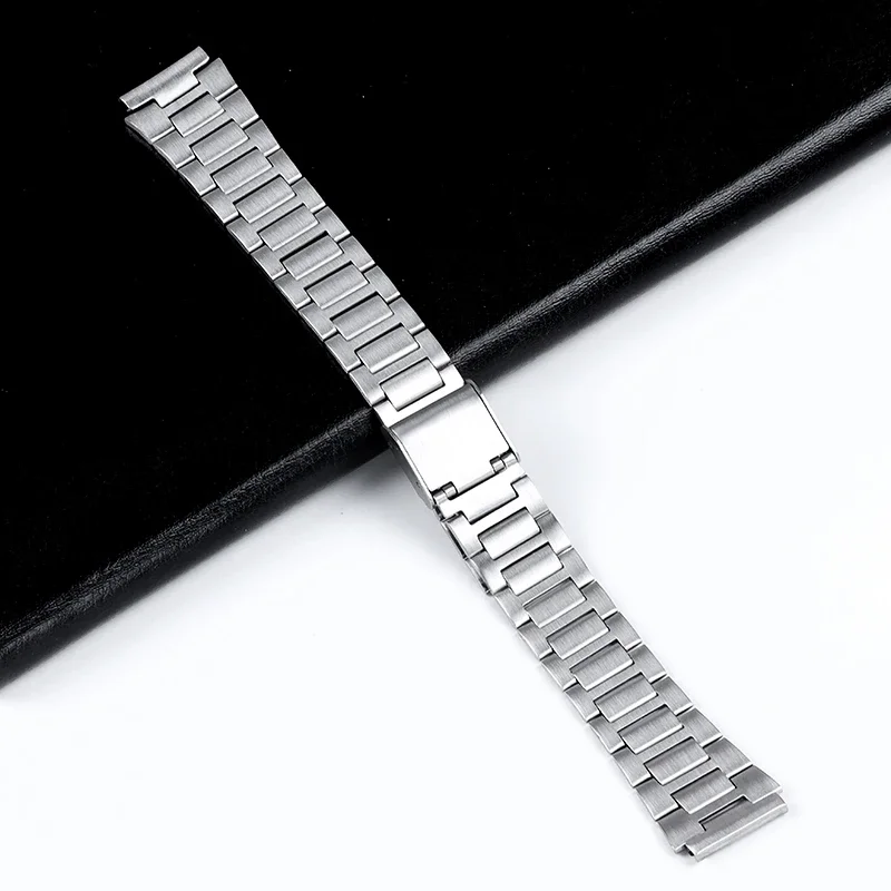 18mm For Casio A158W Watchband Stainless Steel Watch Strap for F-91W/F105/108/A158/168 AE1200/1300 Metal Small Watch Steel Band