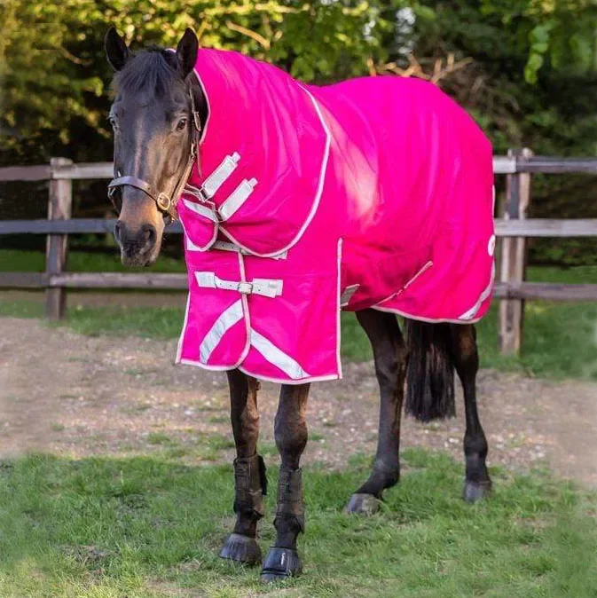 Professional gigant equestrian blanket 600d waterproof breathable horse under rug with reflective band