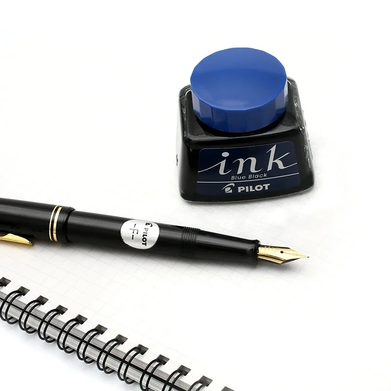 Oryginalny tusz Pilot Ink-30 Non-Carbon, niekarbonowy, niebieski/czarny/czerwony, 30 ml — zdjęcie produktu 6