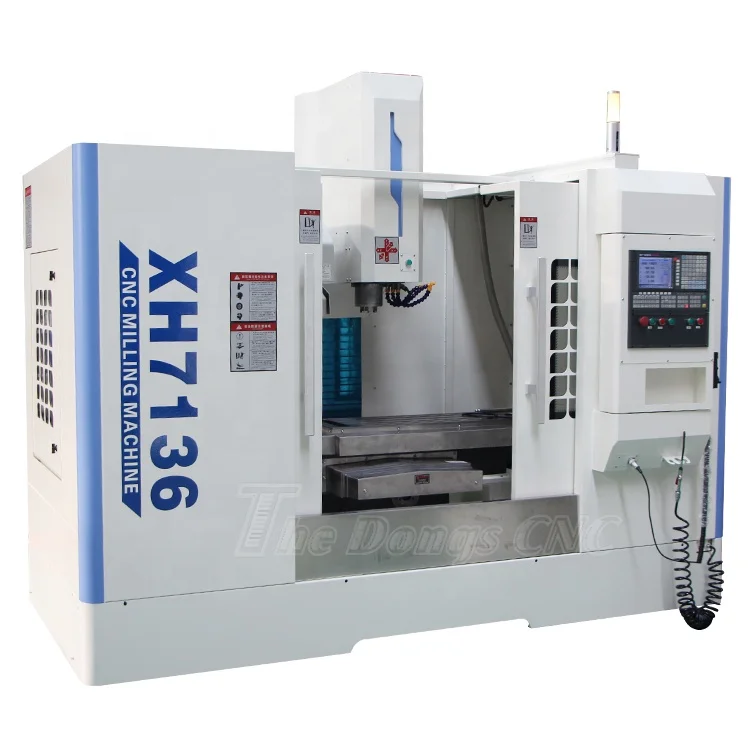 Competitive Price XK(H)7136 CNC Vertical Milling Machine 3 Axis Control System Single BT40 Spindle Taper High-Accuracy