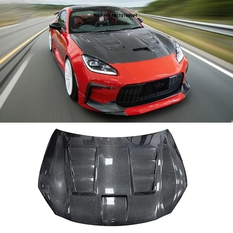 

Fiber Design Hood for GR86 ZN8 BRZ ZD8 Front Engine Valve Cover Auto Parts