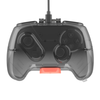 IPega Transparent Protective Case  PG-SW2232 for Switch 2 Pro Controller,Shock/Dust/Scratch Proof with Charging Port