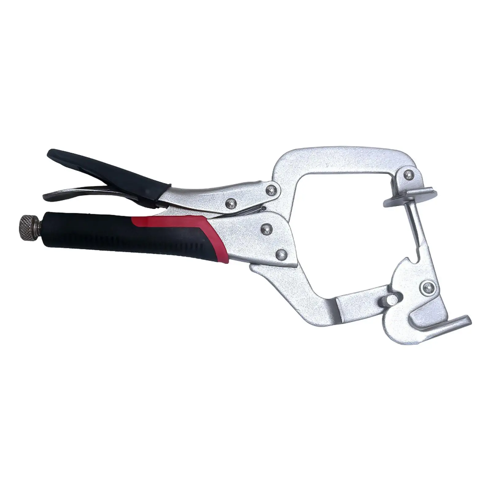 Metal Face Clamp Two Ways Fixing Pocket Hole Clamp Corner Clamp for Metal Working Jointing Welding Furniture Making Construction