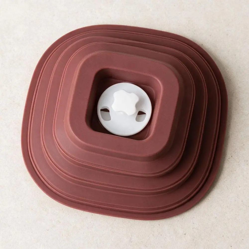 Silicone Magnetic Microwave Splatter Cover Folding Cold/Heat Resistance Microwave Splash Guard Anti-scalding Handle