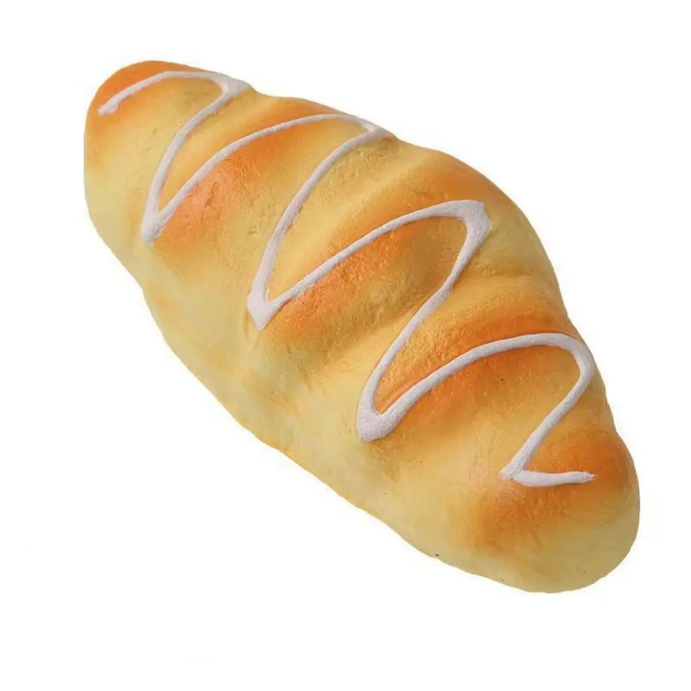 Stretch Spremitura Simulazione Pane Spremere Giocattolo Torta di pane tostato Modello di cibo finto Colazione Spremere Giocattoli sensoriali Morbido elastico