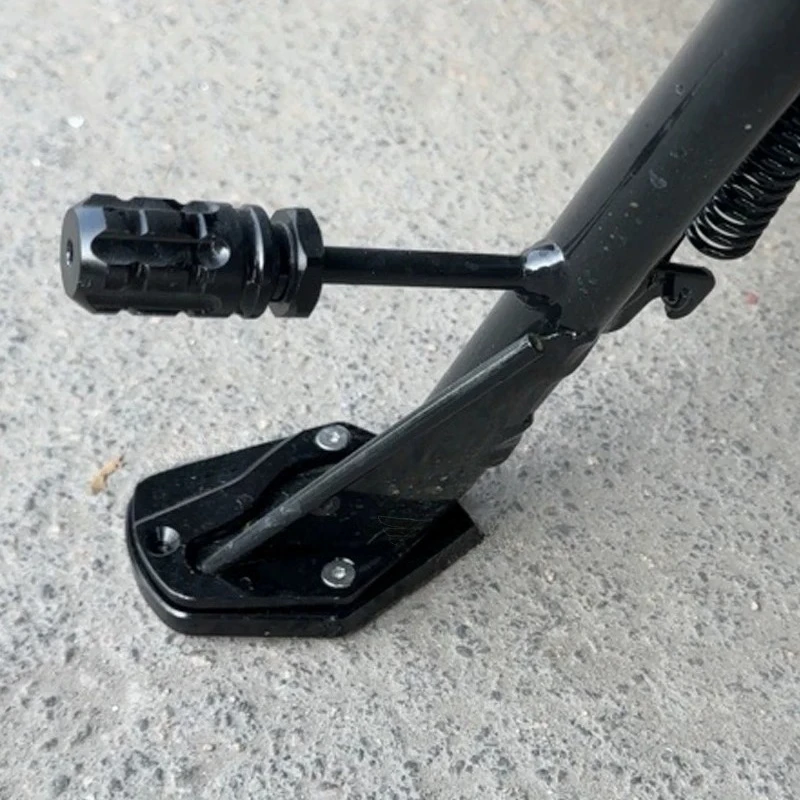 Side Stand Enlarger Foot Pad Side Kick Extension Support Mod Accessories Fit For Honda NSS350 2023 Scooter