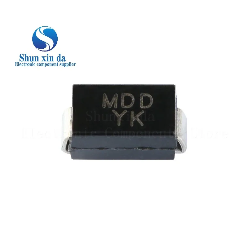 2000PCS RS1M RS2M FR107 US1M US2M UF4007 1A 2A 1000V SMA DO-214AC SMD Diodes Fast Rectifiers