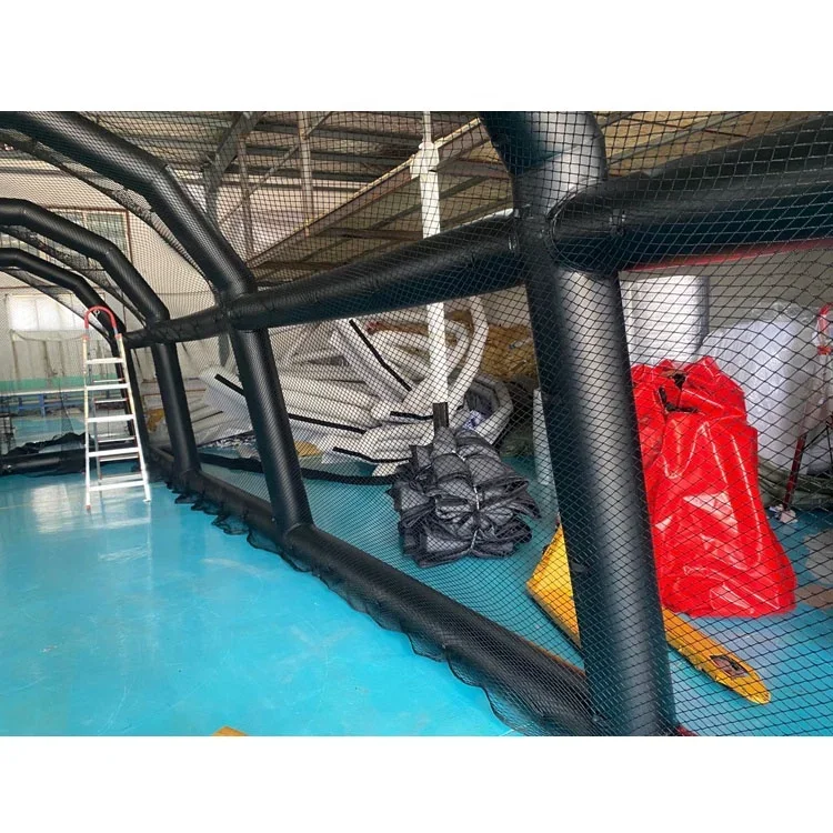 Customized Size PVC Vinyl Inflatable Baseball Simulator Cage