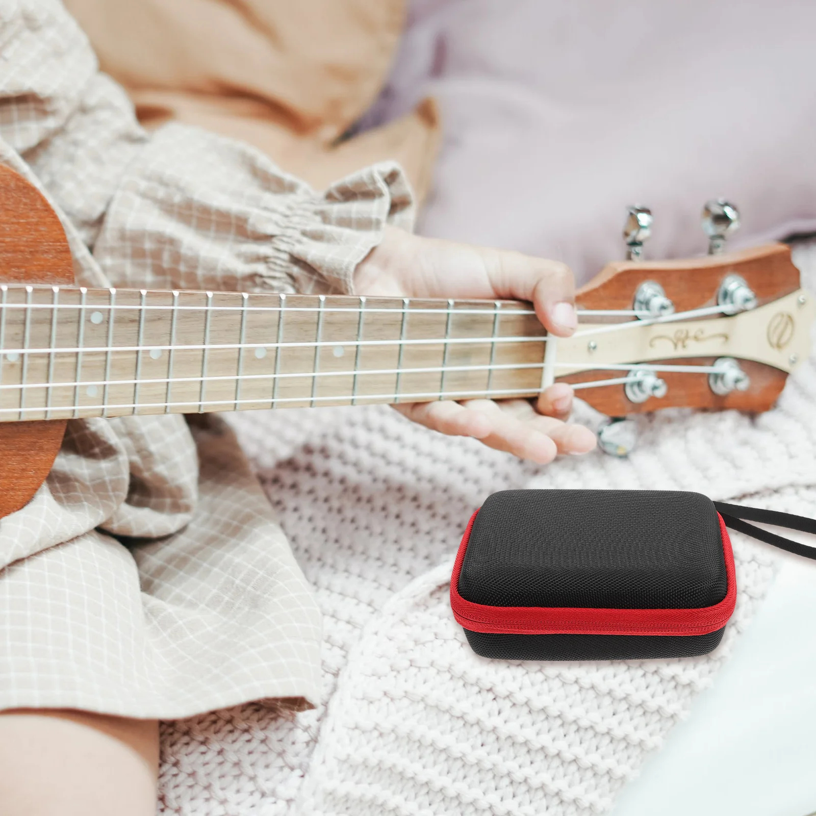 

Guitar Bag Pouch Storage Case Plectrums Electric Holder Cloth All Size Picks Plug Key Acoustic Accessories