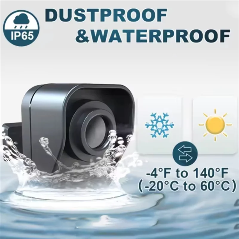 Y01A Allarme vialetto Sensore e rilevatore di movimento wireless Sistema di monitoraggio a lungo raggio da 800 M per la protezione esterna/interna della proprietà