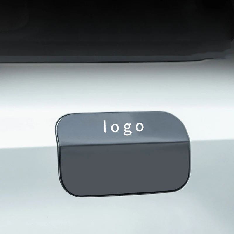 For Toyota Land Cruiser Prado 250 Series 2024 external fuel tank cover trim frame is made of stainless steel material