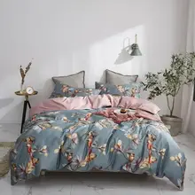 Bedlinens Egyptian  Bedding Set Queen King Size Flat Sheet Duvet Cover Set