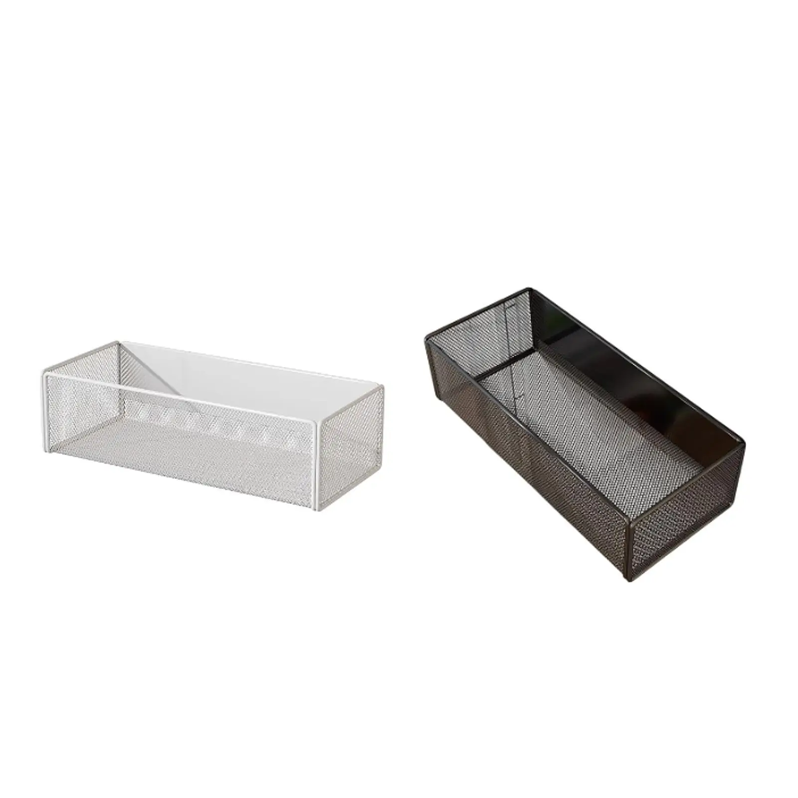 Kitchen Spice Rack Magnetic Metal Storage Bin Box Organizer Space Saver Shelf for Fridge and Home Use
