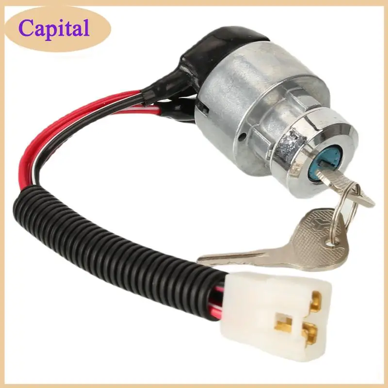 Four Wire Ignition Lock Key Switch Waterproof Anti-rust Engine Start Parts for Mini Pocket Bikes