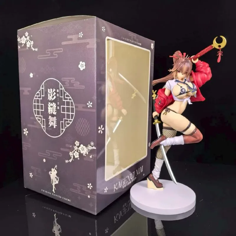 

Коллекционная фигурка Kagenui Mai "Двойной меч" (1/6) – сменные детали и металлические аксессуары, премиум-статуэтка для фанатов аниме