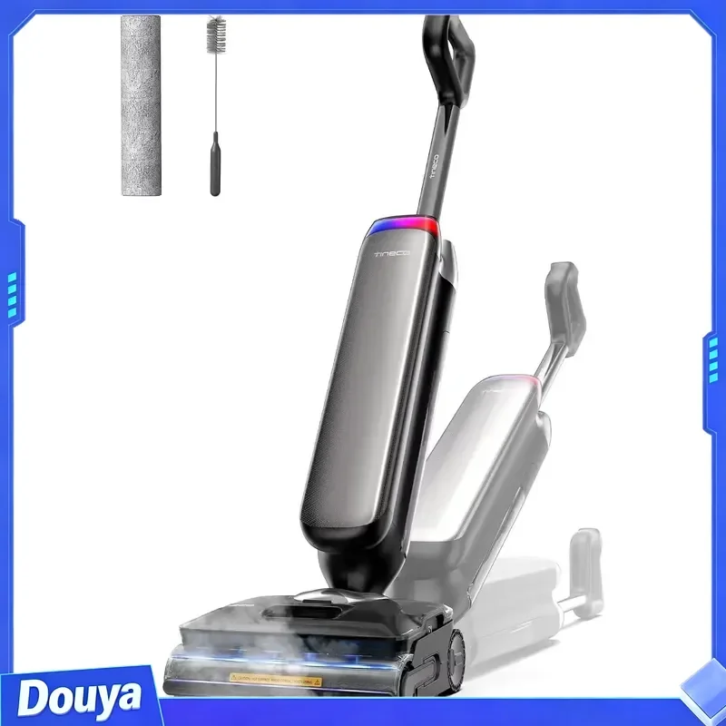 Floor One S9 Artist Steam Wet Dry Vacuum Cleaner, High-Temp Steam Cleaning, 22kPa Suction, 360° SmoothDrive, Anti-Tangle