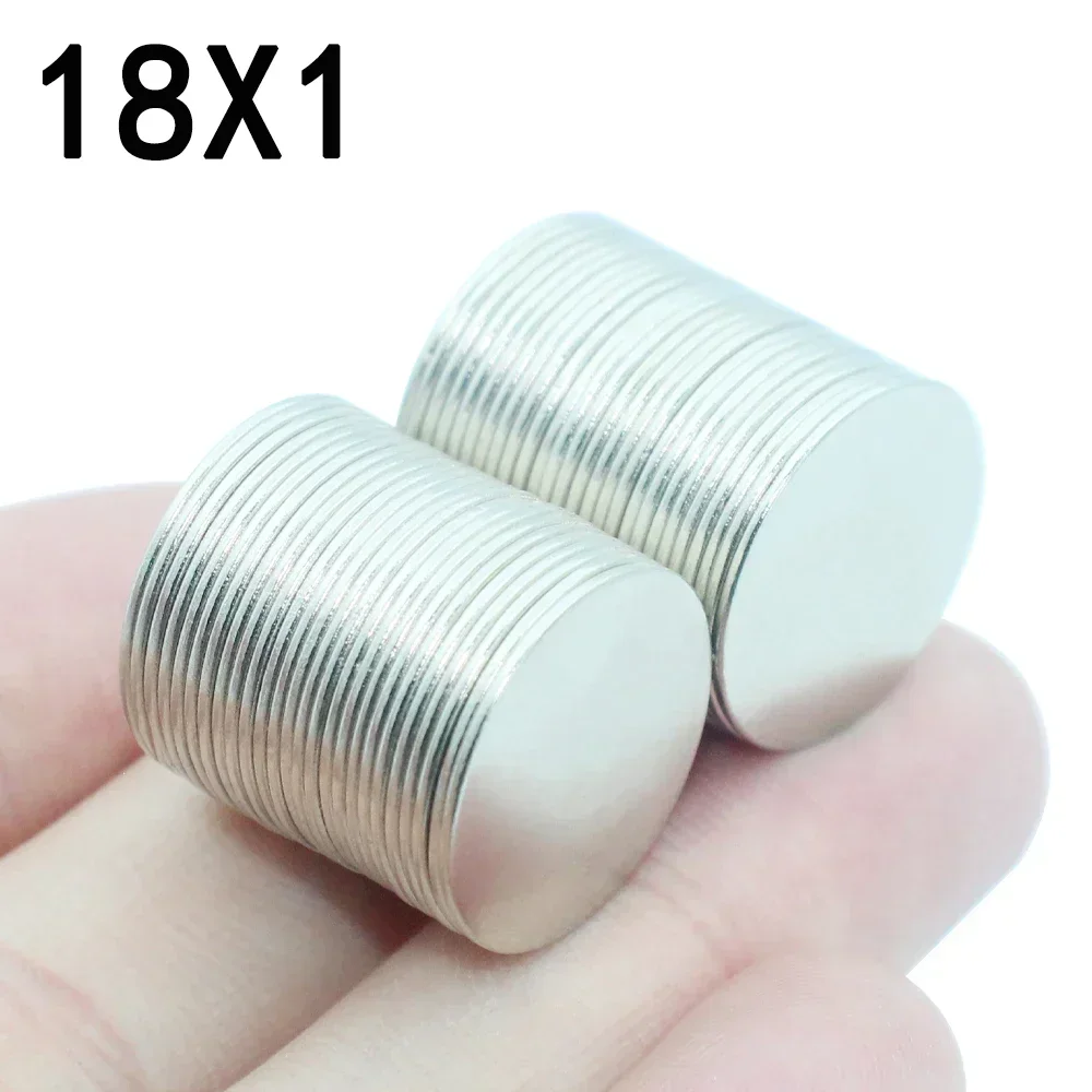 5/10/15/20/25 Pcs 18x1 Neodymium Magnet 18mm x 1mm N35 NdFeB Round Super Powerful Strong Permanent Magnetic imanes Disc