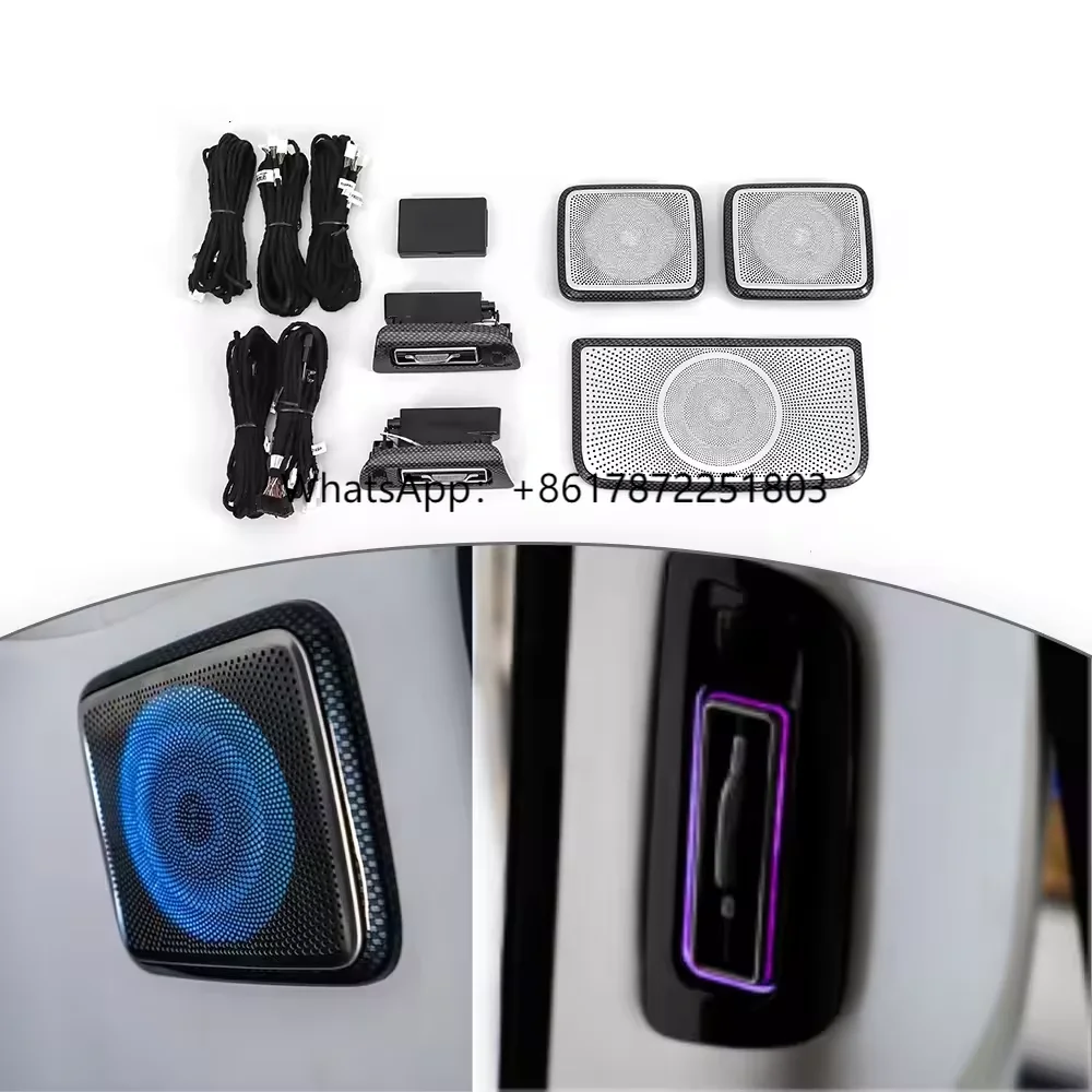 

G Class W464 Berlin Speaker Sound 4 Color G Wagon G500 G550 G63 Luminous Horn Cover Interior air Vents LED W463A Inter Parts