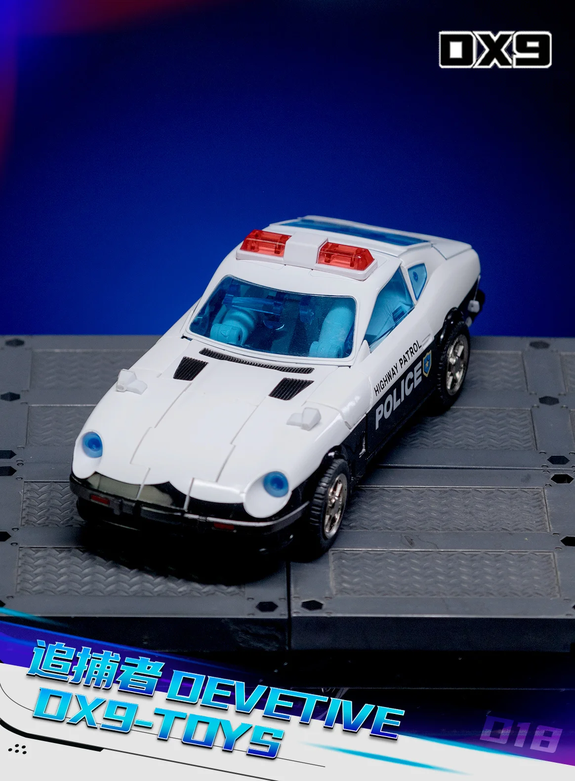 Transformation DX9 jouets D18 D-18 16.7CM figurines Prowl jouet cadeau Collectio