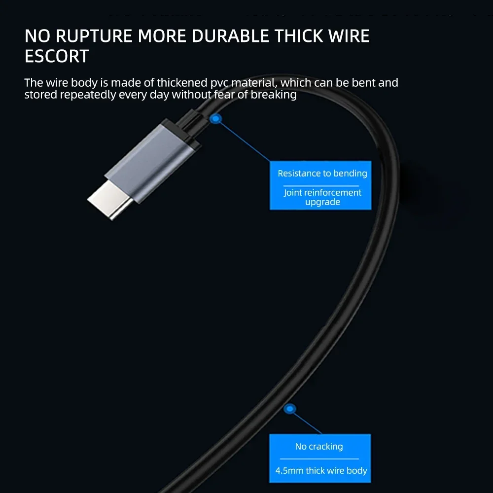 Usb Hub Type C 3 0 USB-A Hub Splitter 7 Poort Usb3.0/2.0 Met USB-C 5Gbps Hoge Snelheid Datatransmissie Voor Pc Laptop