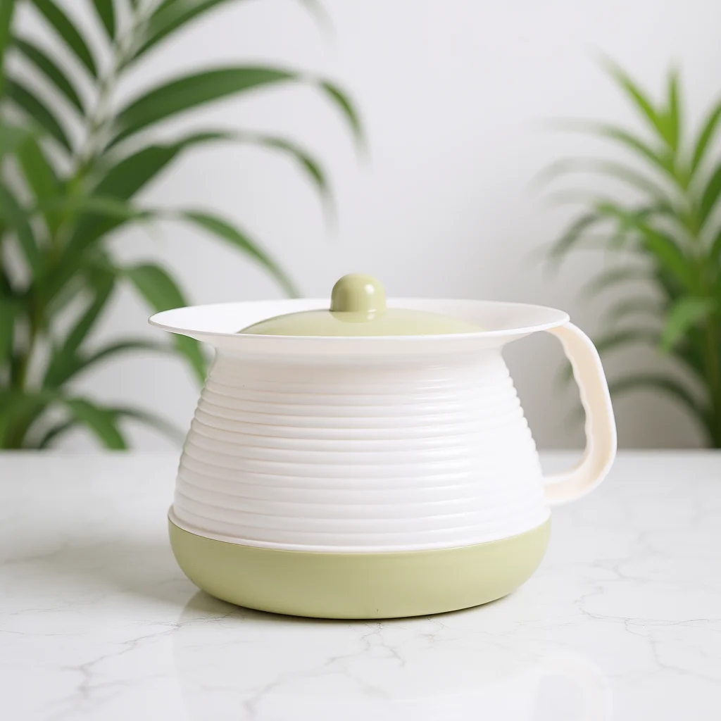 

1pc Thickened Urine Pot Durable Plastic Portable Urinal With Lid Non-Slip Base For Home Night Use Kids Bedpan Hygienic Container