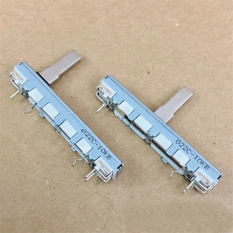 10PCS NEW RS30111A602N 45MM push sliding potentiometer B10K 3P electronic organ volume adjuster