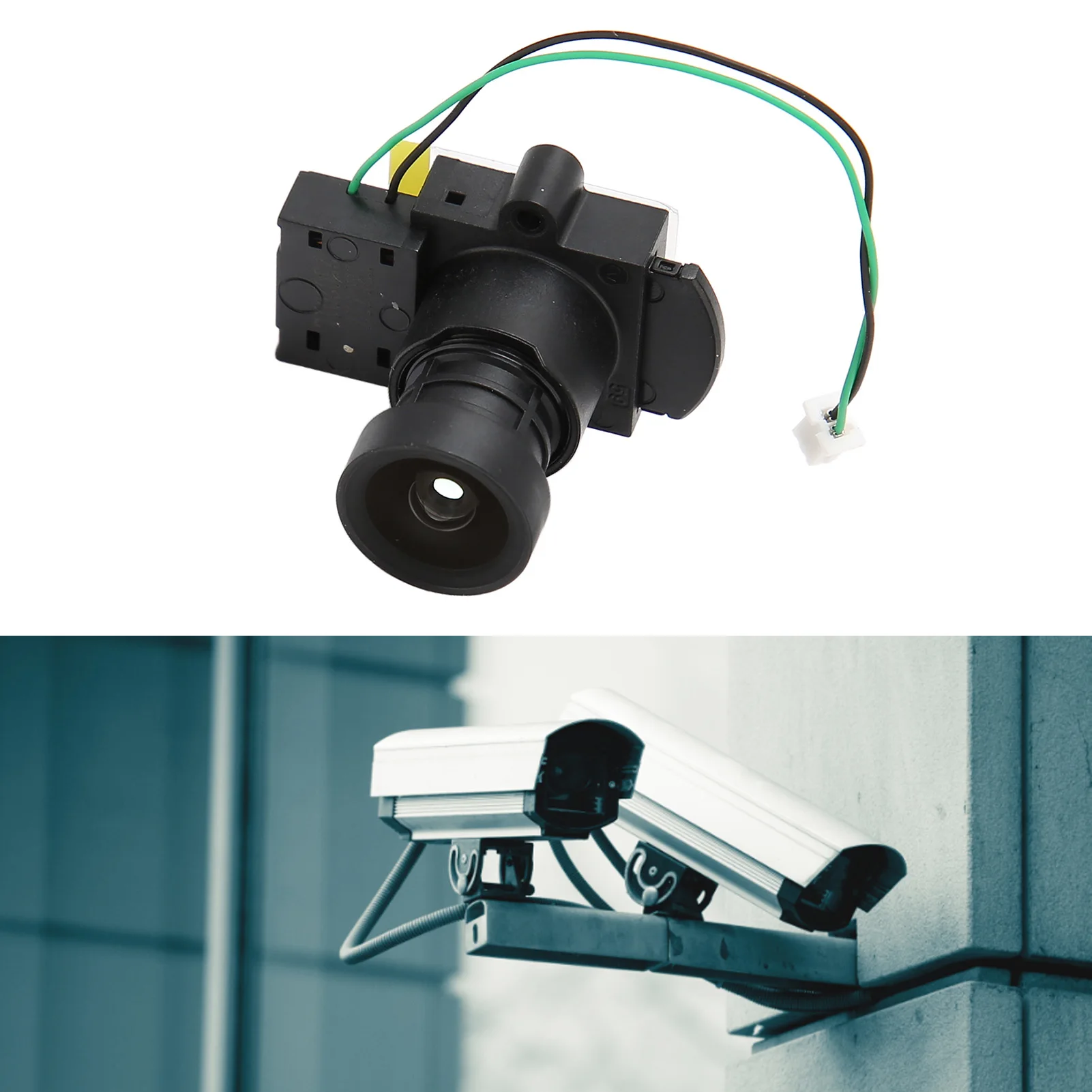 CCTV Camera Lens Fixed Focus 2.8mm 8MP Full Color Warm Light  Security Camera Lens Fixed Focus Lens for Security Camera