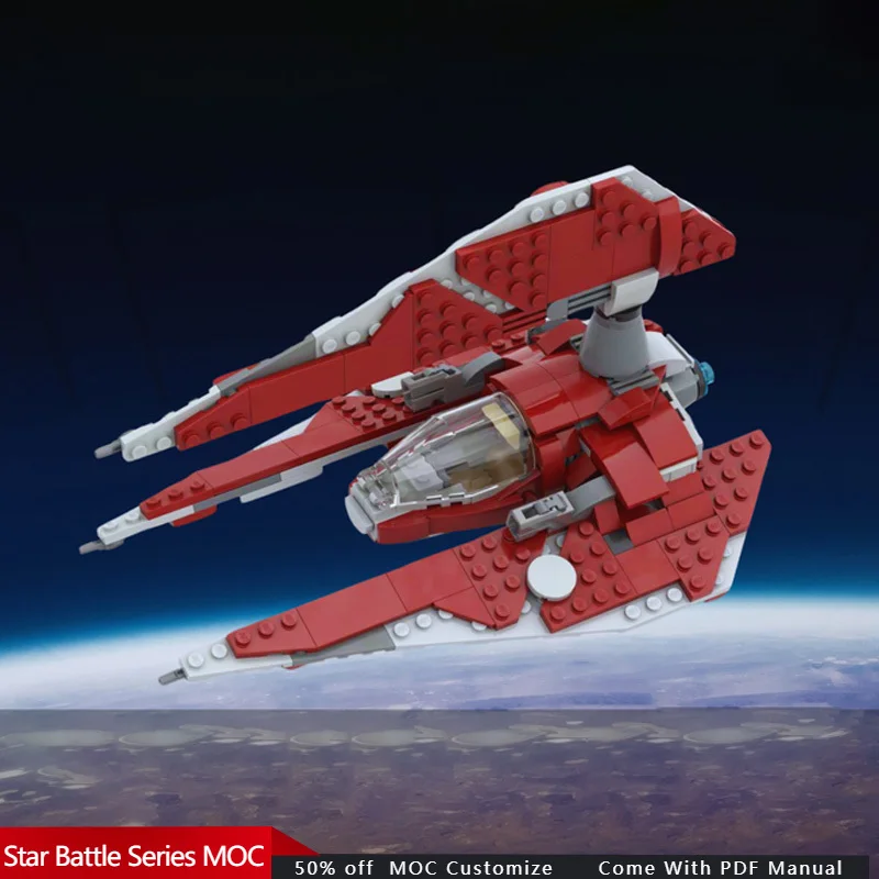 321 pçs estrela batalha gravata fantasma-775362 construção alternativa moc personalizar bloco de construção modular modelo diy festival brinquedo presente