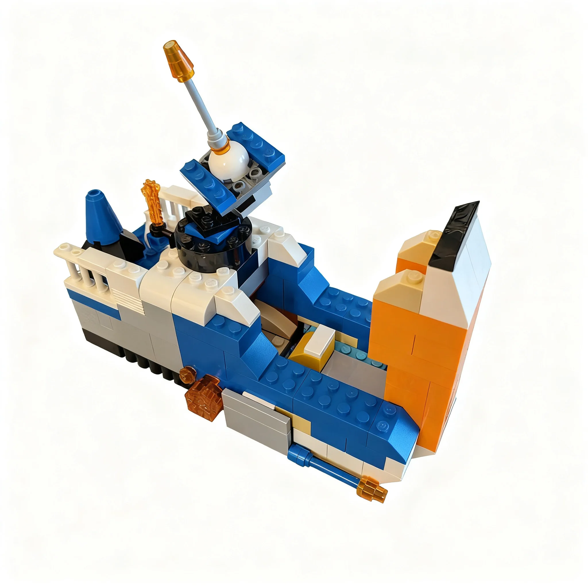 247pcs MOC Space Ice Planet 2002 Frost Rover Model Building Blocks Architecture Christmas Gift Toy Collection Craft Birthday