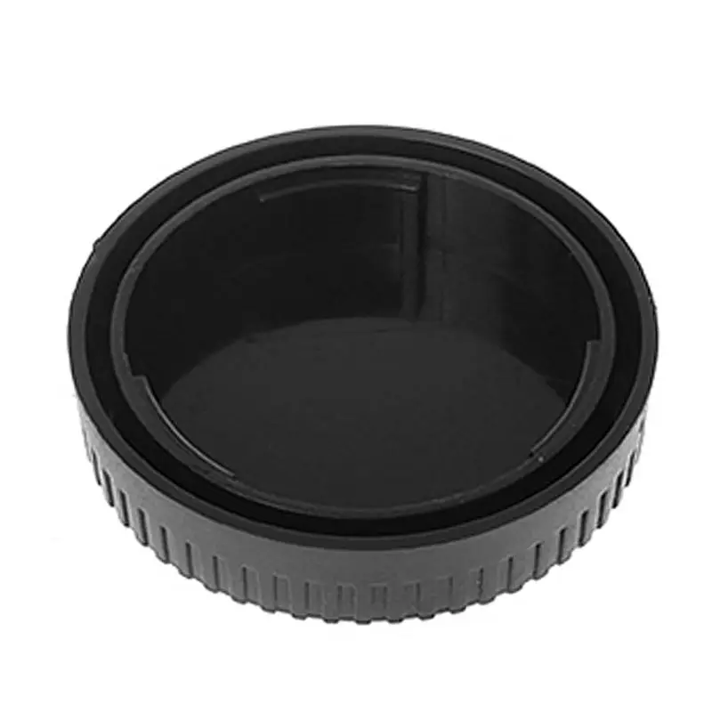 Coperchio corpo obiettivo posteriore Coperchio fotocamera Anti-polvere per protezione Plastica nera per parti di ricambio Fuji X