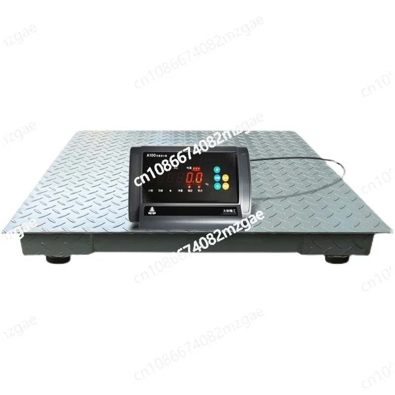 Electronic Weighing Scale 1-3 Tons, Weighing Pig Scale, Fence Cow, High-precision Thickened Shock Resistant 5 Tons