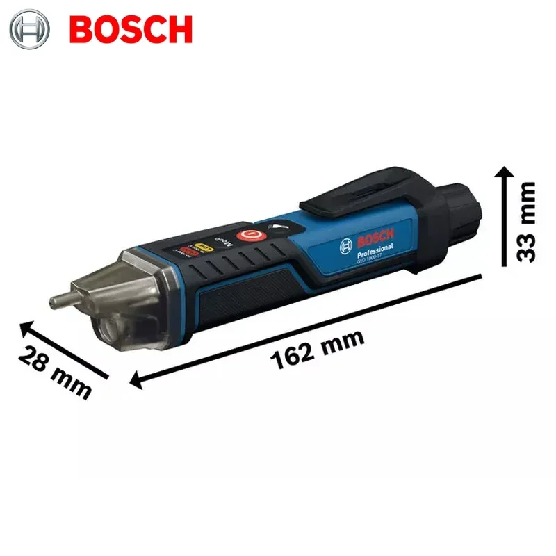 BOSCH GVD 1000-17 Professional Non-contact Voltage Tester Self-test IP67 Rating Dual Voltage for Electric Drill Working view 6