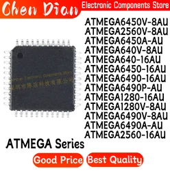 ATMEGA6450A ATMEGA6490A ATMEGA6490P ATMEGA640V ATMEGA640 ATMEGA 1280 2560 6450 6490 V AU 8AU 16AU (MCU/MPU/SOC) TQFP-100