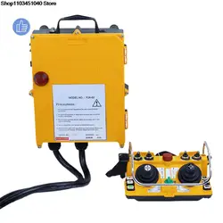 New F24-60 Tower Crane Wireless Remote Control 6 Buttons Dual Rocker Arm Waterproof Dustproof Industrial Wireless Remote Control