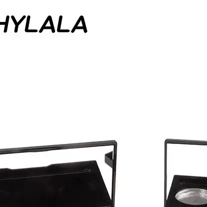 3 กริดสแควร์อายแชโดว์ที่ว่างเปล่า Palette พร้อมสติกเกอร์และแผ่นอลูมิเนียมพลาสติกคอนเทนเนอร์เครื่องสําอาง CLEAR กรณีแต่งหน้า