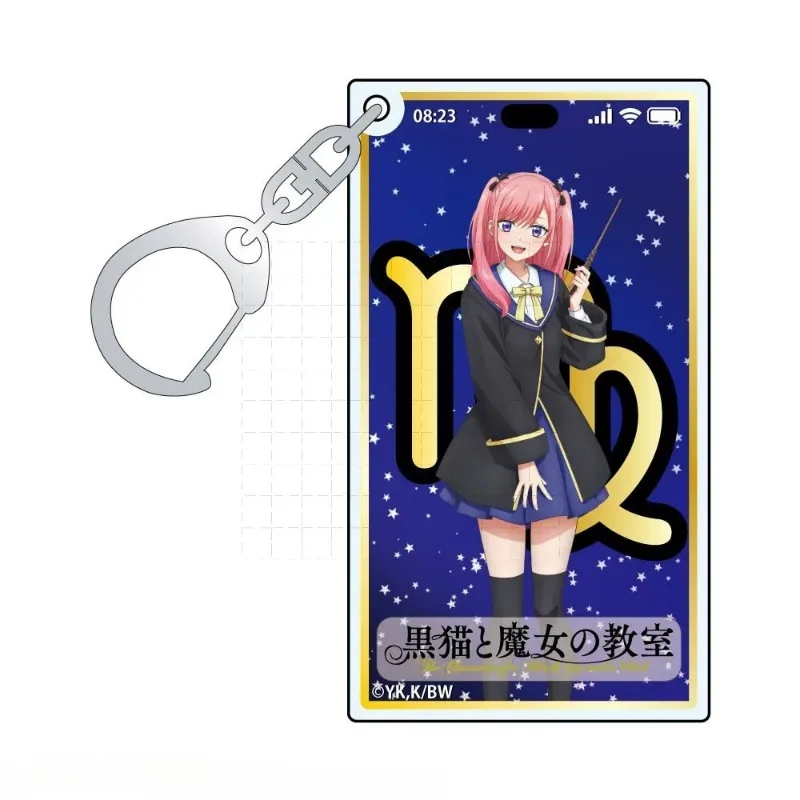 Spica Virgo Claude Sirius Aria Aquarius Hana Sasorijo Cute Acrylic Keychain Charm Anime Merch Toy Gift D