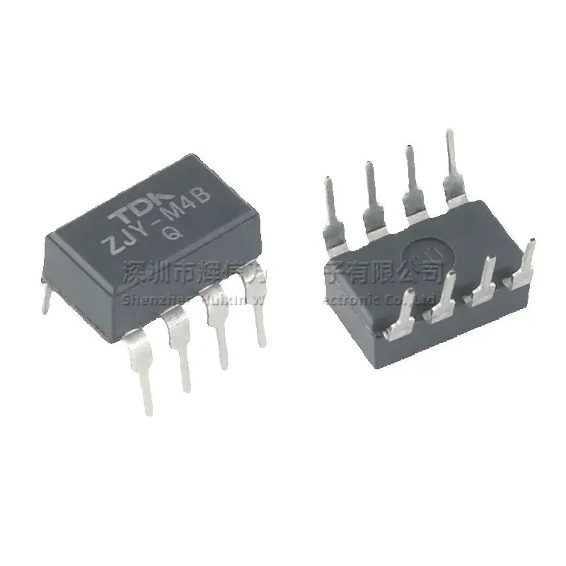 10 Uds. Filtro inductor de modo común enchufable de 4 cables ZJY51R5-M4PB 50V 0.5A 100UH bobina de estrangulación de modo común