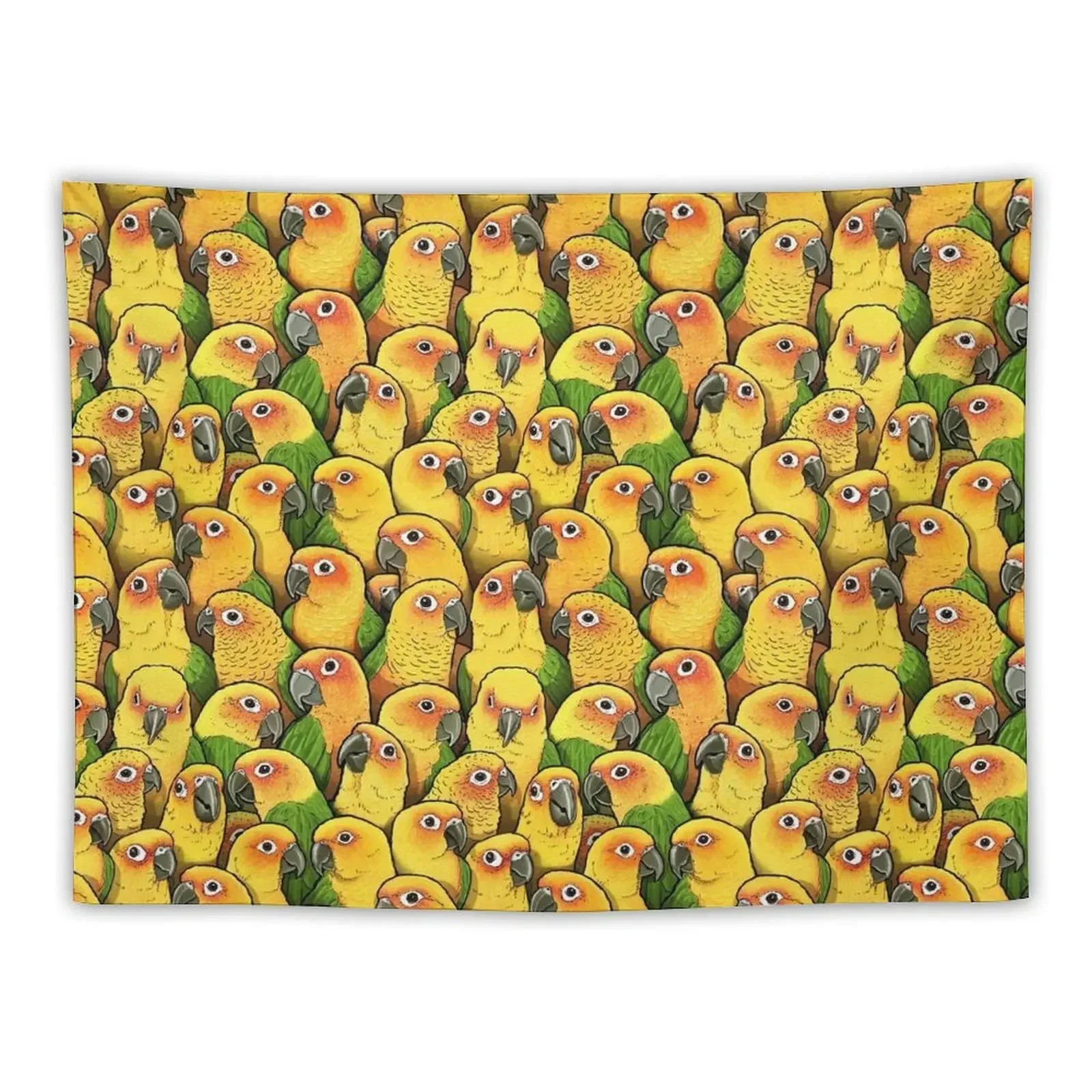 Jenday Conures Tapestry Wall Deco Decoration Aesthetic Room Decorator Tapestry