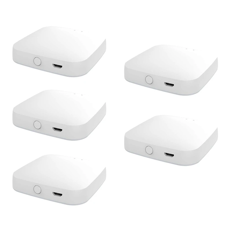 5X Tuya Bluetooth Gateway Hub Smart Home Bridge Tuya Bluetooth Device Work With Smart Life App Remote Control