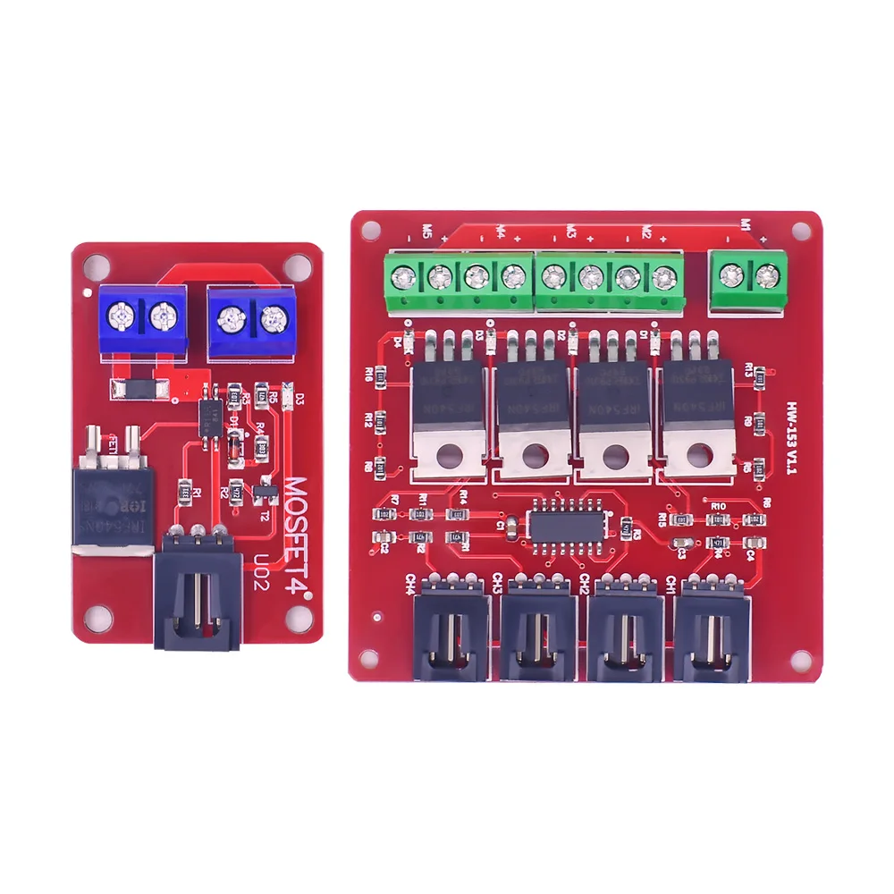 WAVGAT 1 / 4 Channel one Four Route MOSFET Button IRF540 V4.0+ MOSFET Switch Module for Arduino Isolated power module