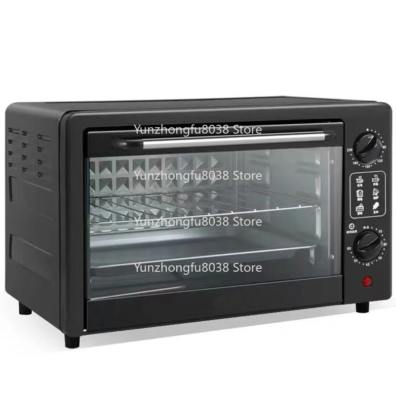 أجهزة المطبخ المحمولة كبيرة الحجم الرقمية الحمل الحراري الخبز المنزلية الخبز وعاء طبخ الأرز الخبز البيتزا فرن كهربائي صغير #5