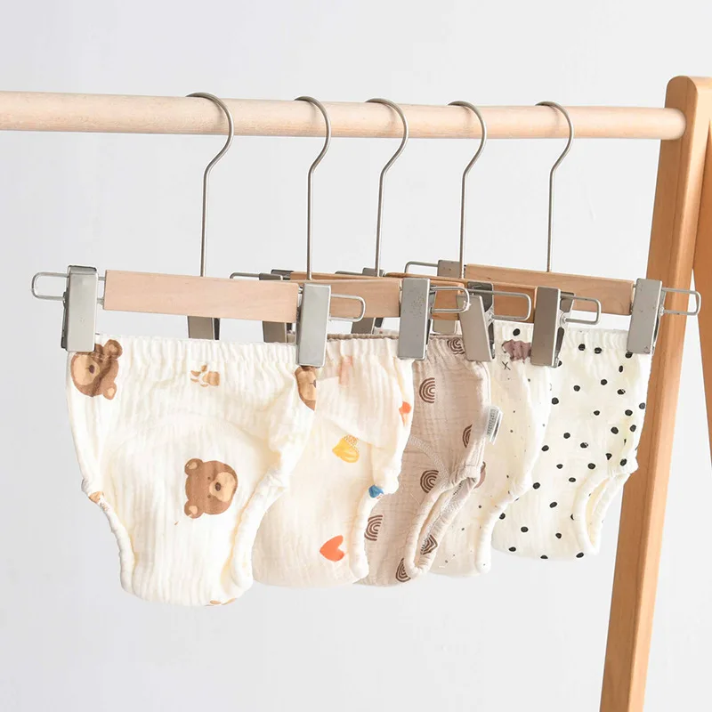 Washable Baby Training Pants Cotton Diapers Bubble Gauze Nappy Breathable Reusable Children's Underwear Toddler Cloth Diapers