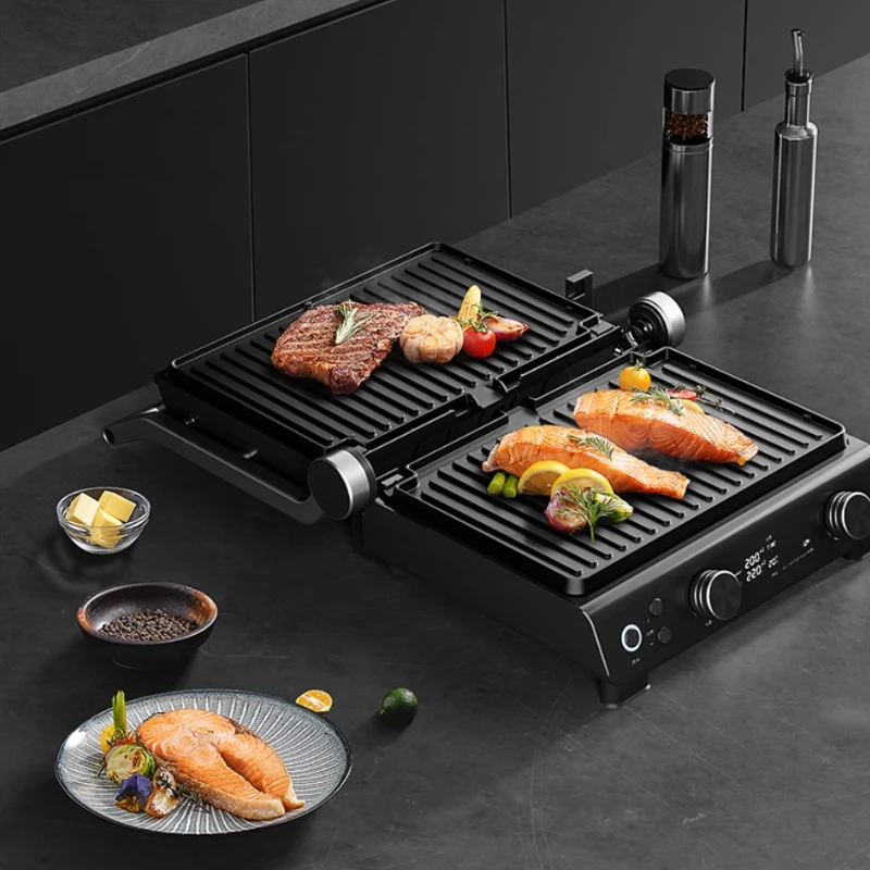 เครื่องย่างสเต็กอัจฉริยะ, เครื่องทำสเต็กอัตโนมัติมืออาชีพเชิงพาณิชย์แบบมัลติฟังก์ชันเตาบาร์บีคิวไฟฟ้า