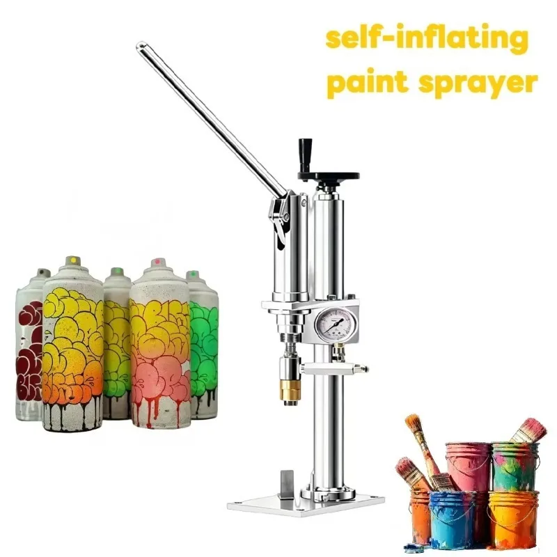 Manual Quantitative Filling Equipment for Aerosol Can Air Freshener Tin Spray Paint Can Packaging