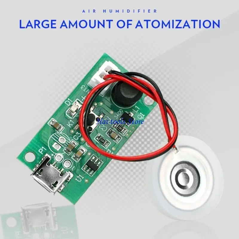 X37E 1.5-3W Ultrasonic Atomizing Humidifier Module DIY Moisturizing Transducer